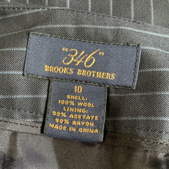346 Brooks Brothers Pinstripe Skirt🌺 - Picture 3 of 3